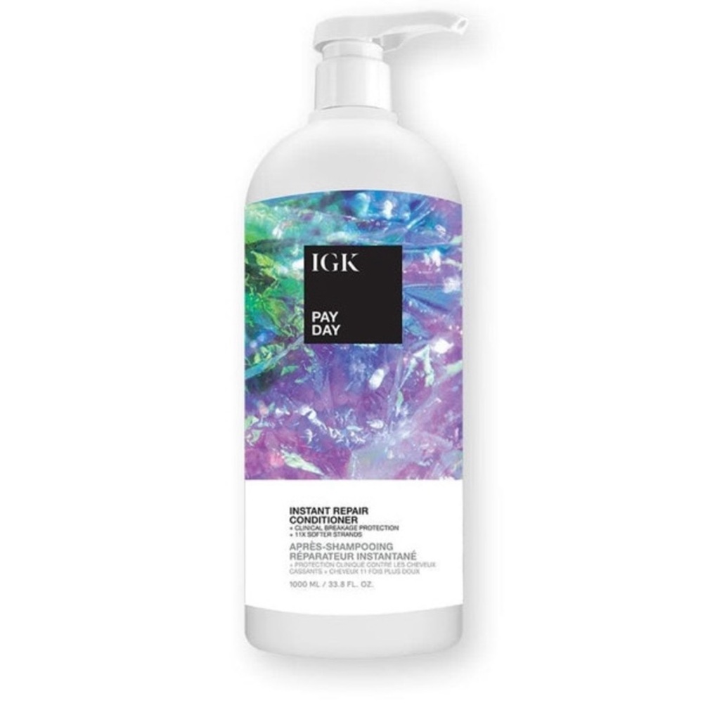 IGK PAY DAY Instant Repair Conditioner 33.8 oz Bottle Brand New NWT
